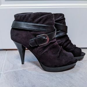 Cato Peep Toe Booties